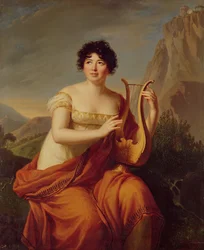 Madame de Stael jako Corinne